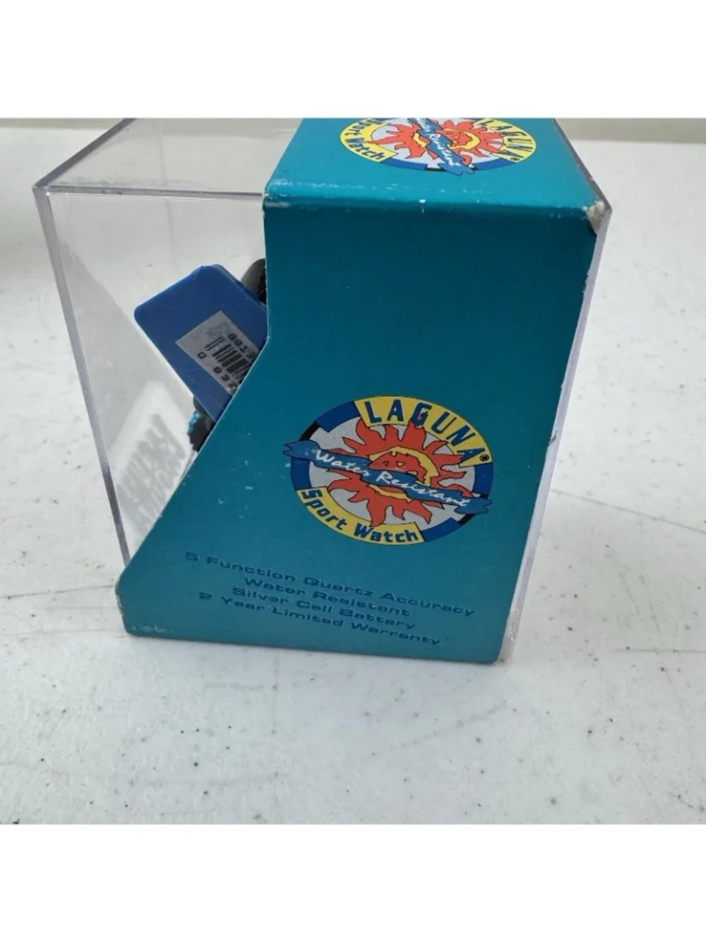 Vintage Laguna Sport Watch 1980s 1990s Digital Retro Fashion Water Surf Swim NOS